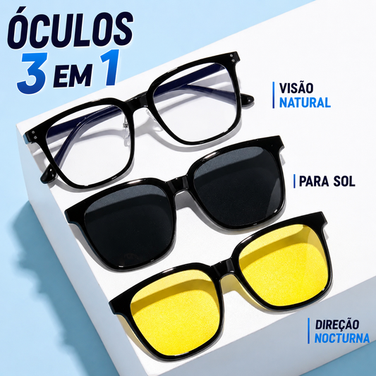 Óculos 3 em 1